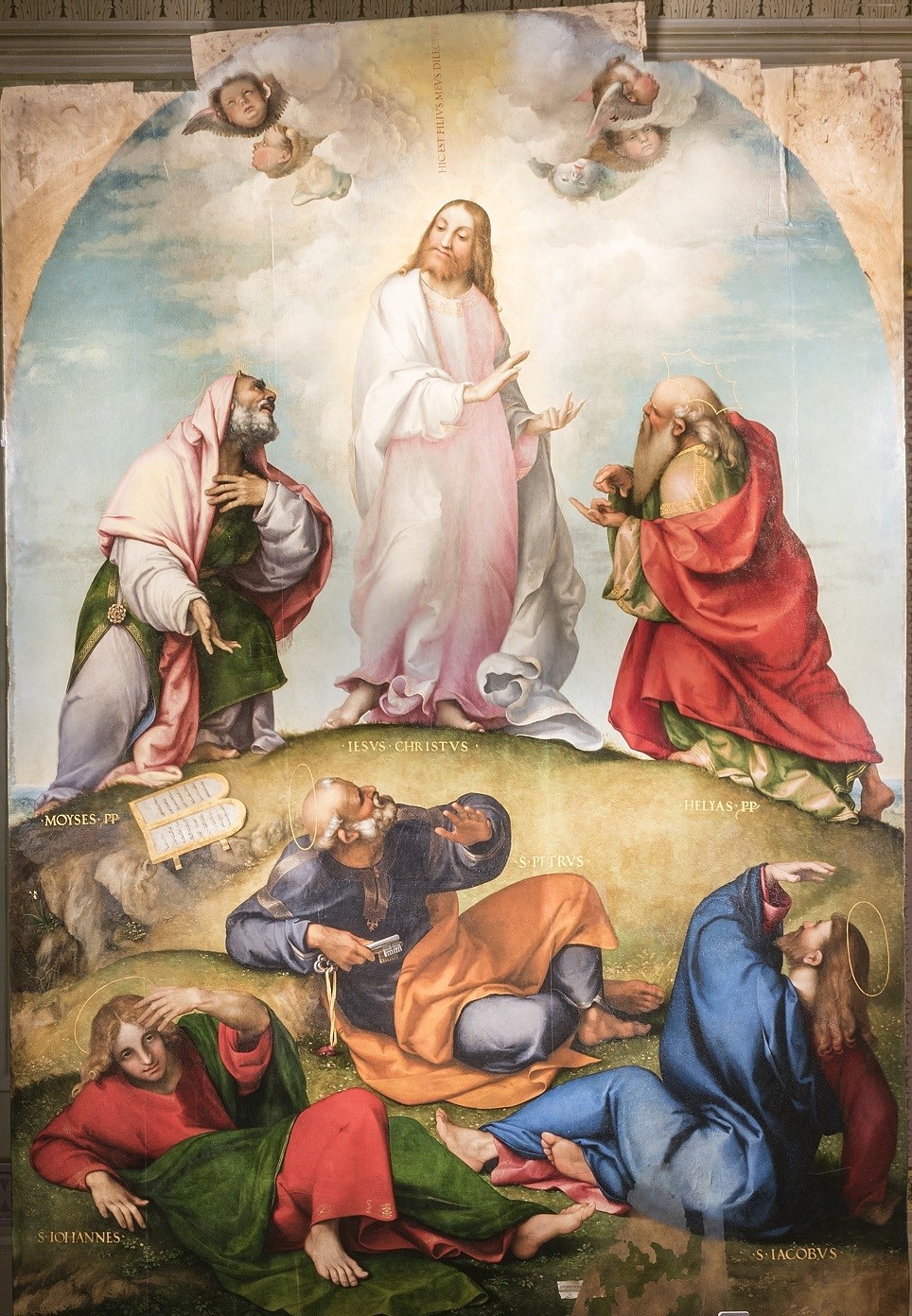 Lorenzo Lotto - Trasfigurazione di Cristo